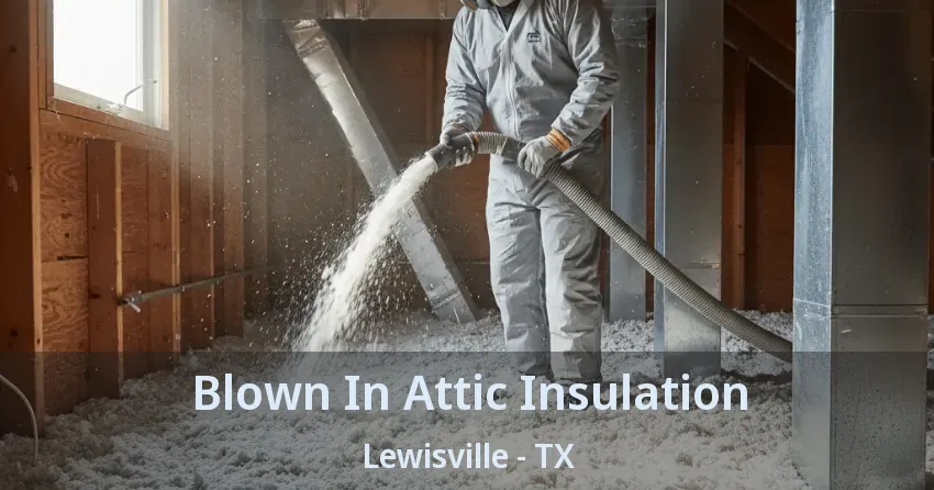 Blown In Attic Insulation Lewisville - TX