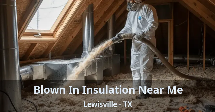 Blown In Insulation Near Me Lewisville - TX