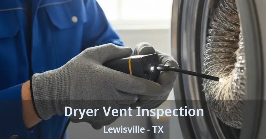 Dryer Vent Inspection Lewisville - TX