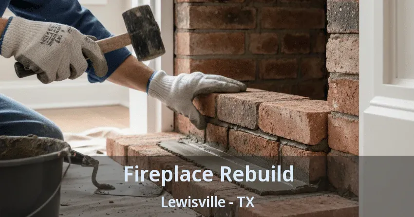 Fireplace Rebuild Lewisville - TX