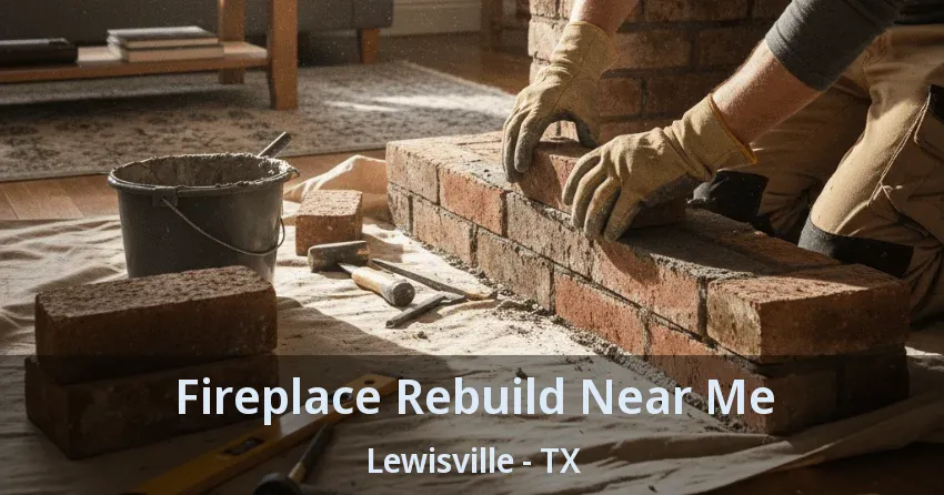 Fireplace Rebuild Near Me Lewisville - TX