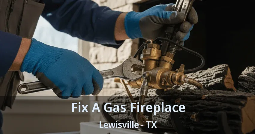 Fix A Gas Fireplace Lewisville - TX