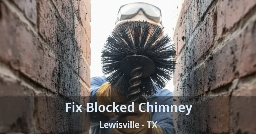 Fix Blocked Chimney Lewisville - TX