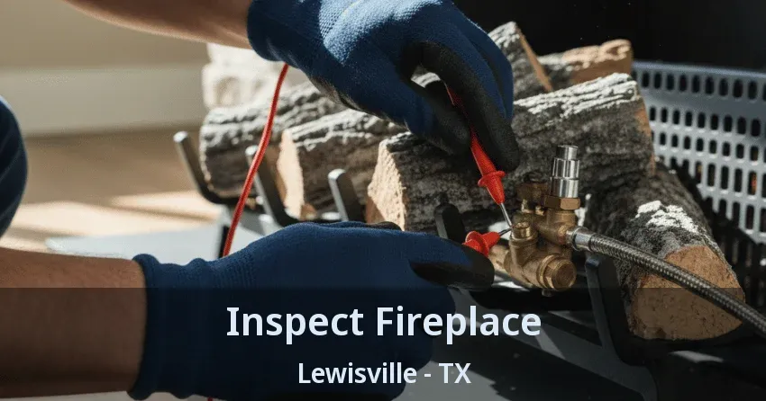 Inspect Fireplace Lewisville - TX