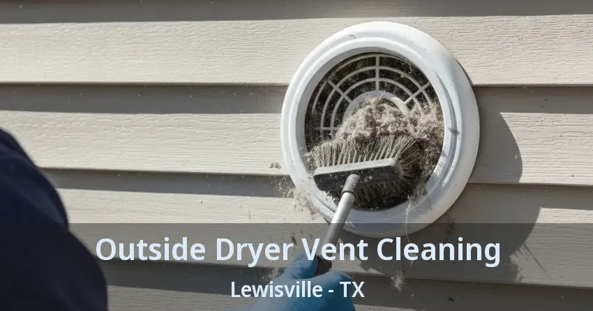 Outside Dryer Vent Cleaning Lewisville - TX Outside Dryer Vent Cleaning Lewisville - TX