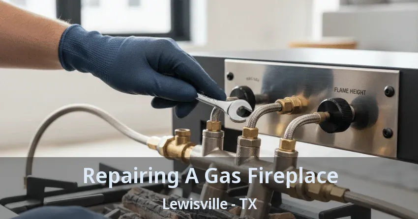 Repairing A Gas Fireplace Lewisville - TX Repairing A Gas Fireplace Lewisville - TX