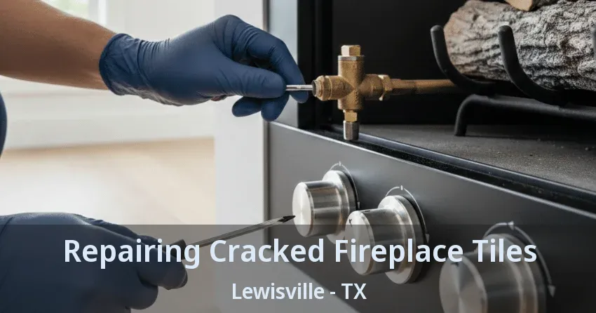 Repairing Cracked Fireplace Tiles Lewisville - TX Repairing Cracked Fireplace Tiles Lewisville - TX