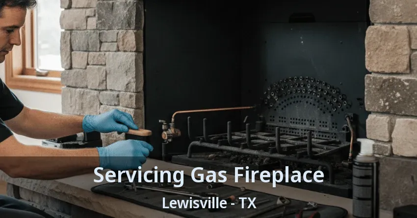Servicing Gas Fireplace Lewisville - TX